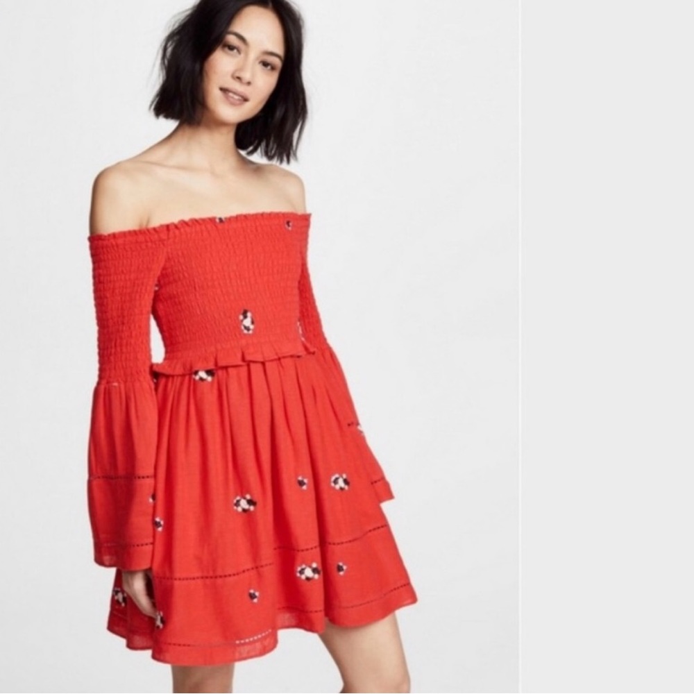 Free People Counting Daisies Dress
